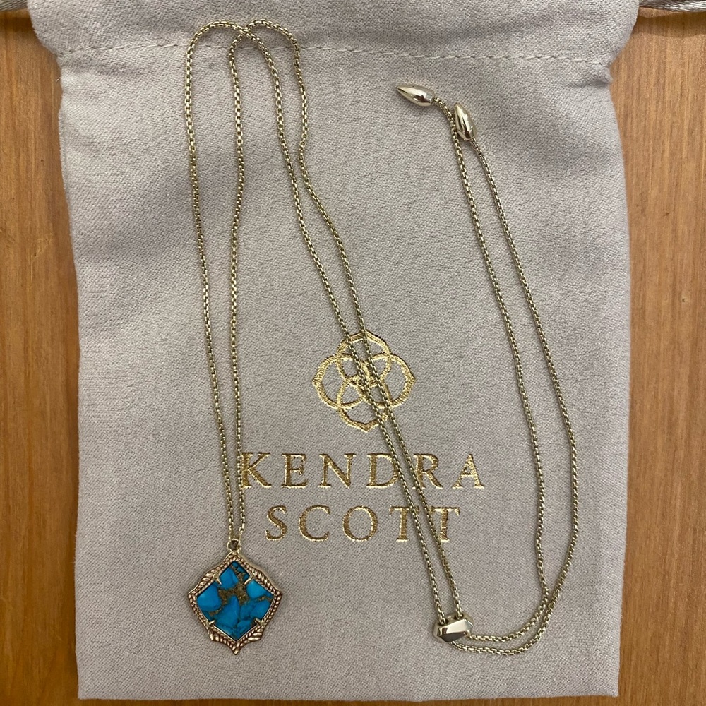 Kendra Scott Kacey Long Pendant Necklace